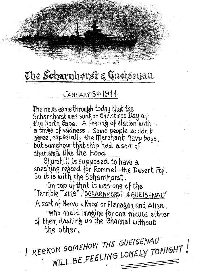 Scharnhorst and Gueisenau according to Maddocks