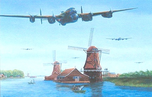 Operation Manna by artist John Rutherford.