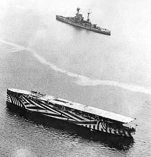 HMS Argus - Royal Navy Aircraft Carrier
